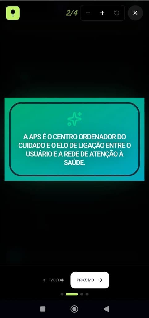 NeuroSlide Regra de Ouro com definição da APS como centro ordenador do cuidado